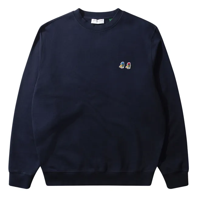 Sweat Special Duck SW Coton Bio | Bleu marine