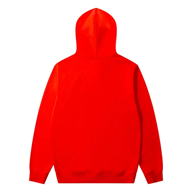 Sudadera con capucha Special Duck Algodón orgánico | Rojo