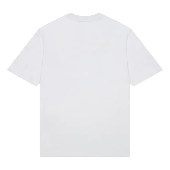 Camiseta Duck Patch de algodón ecológico | Blanco