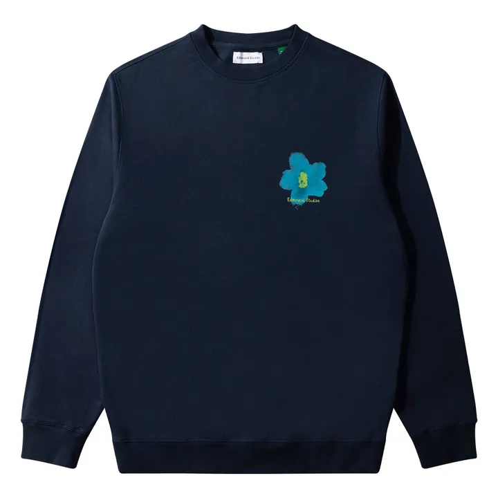 Sweat Garden Organic cotton | Navy blue- Product image n°0