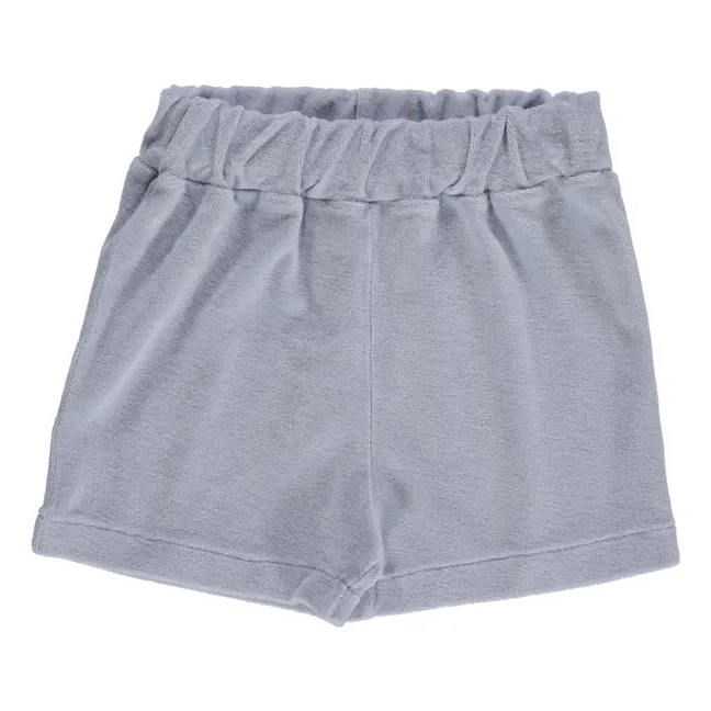 Sponge loop shorts | Grey blue
