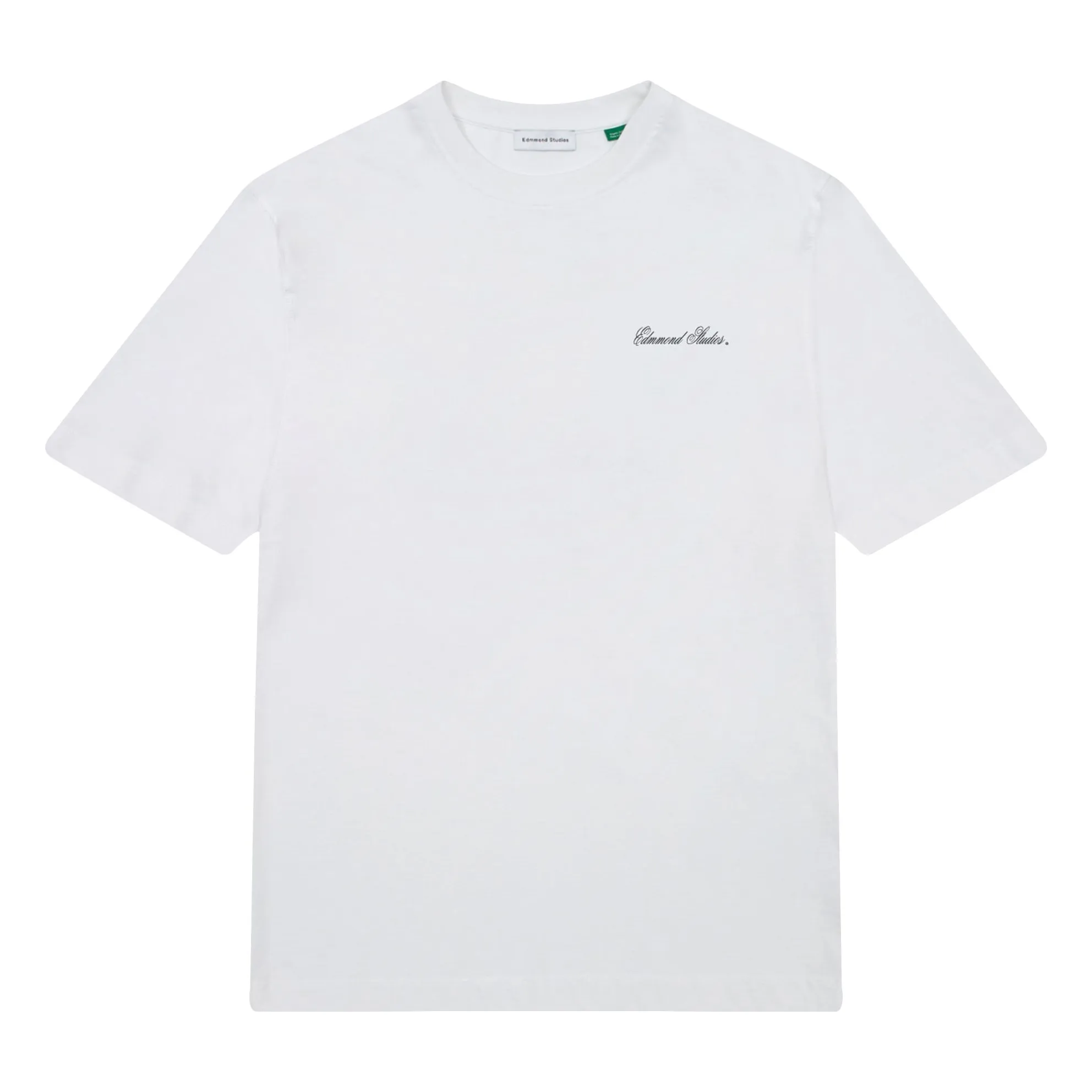 Edmmond Studios White Duck Recreation Organic Cotton T-Shirt