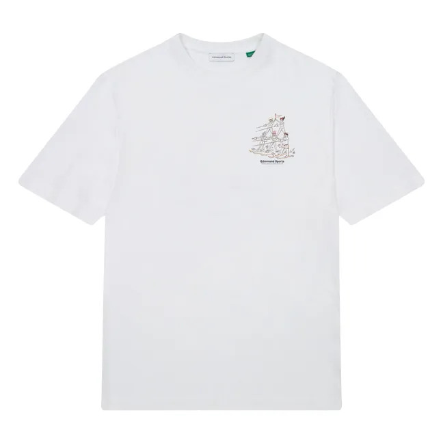 Acrobatics Water Skiing T-shirt Organic cotton | White