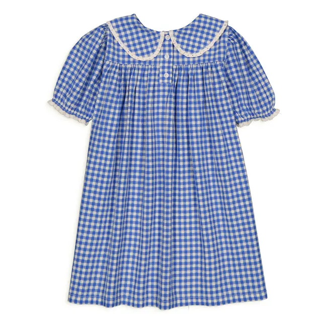 Robe Lalie Vichy | Bleu