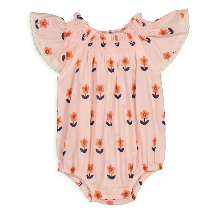 Barboteuse Letty | Rose pâle- Image produit n°0