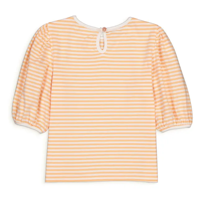 T-shirt Linda Coton Bio | Abricot