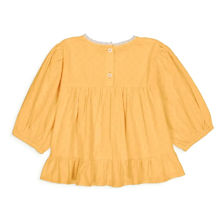 Blouse Lisette | Abricot- Image produit n°3