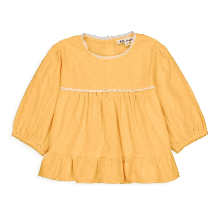 Blouse Lisette | Abricot- Image produit n°0