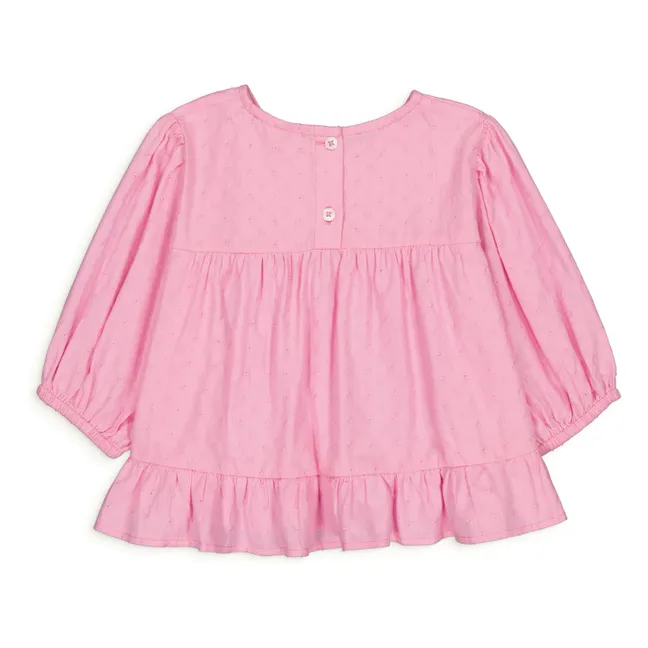 Blouse Lisette Brodée | Rose