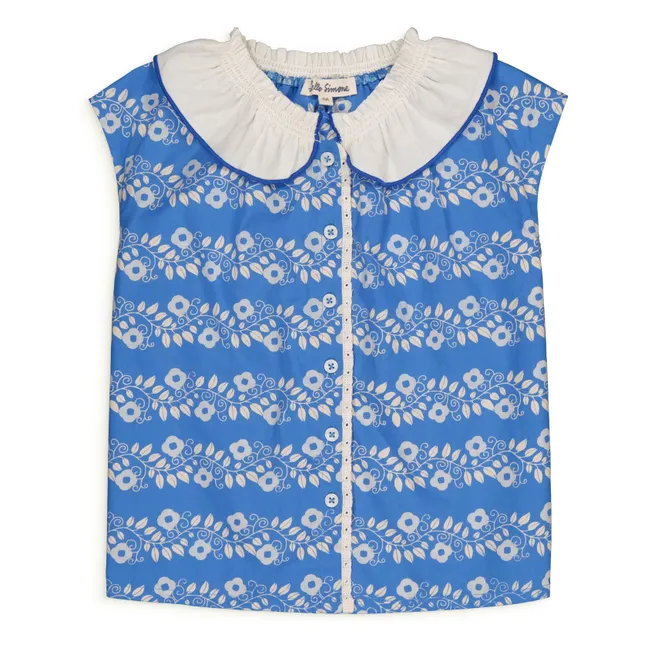 Blouse Camille  | Bleu