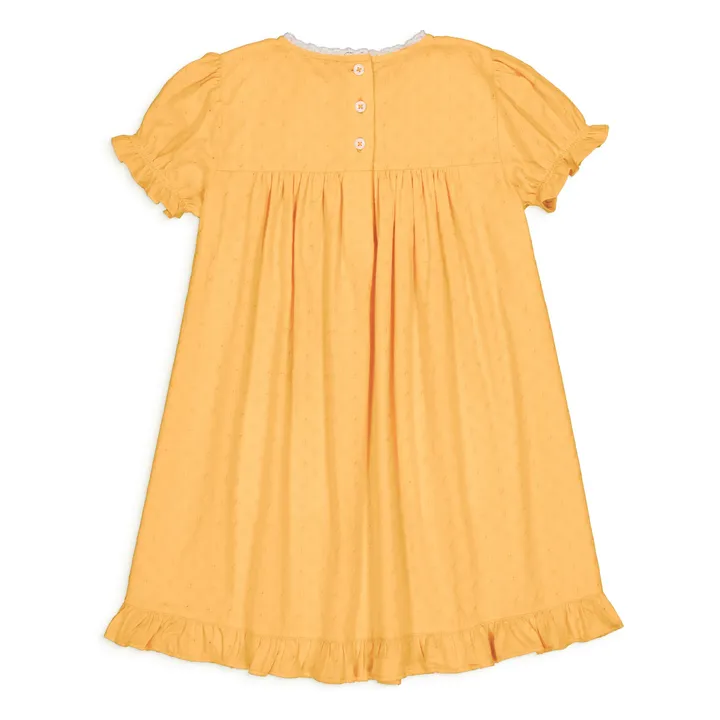 Robe Louisa | Abricot- Image produit n°5