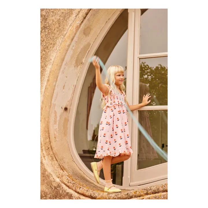 Robe Lisbeth  | Rose pâle- Image produit n°4