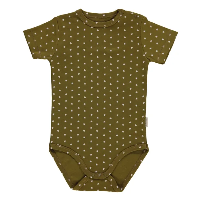 Aloes Hearts Body | Olive green
