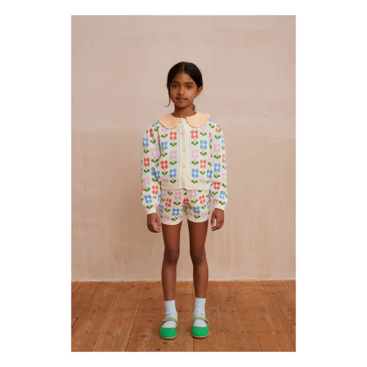 Short Lorie Coton Bio | Ecru- Image produit n°4