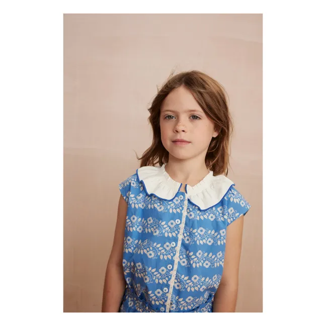 Blouse Camille  | Bleu