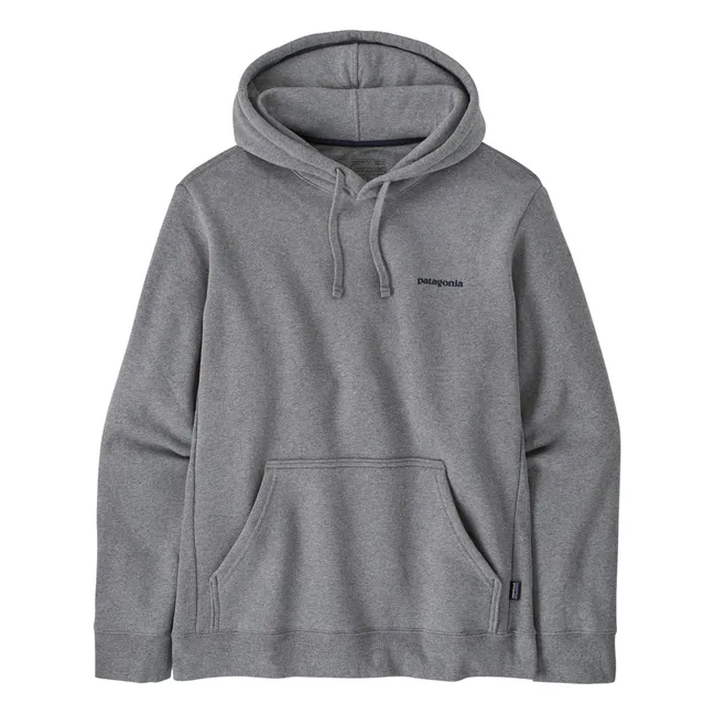 Hoodie Boardshort Uprisal Fibres Recyclées | Gris chiné