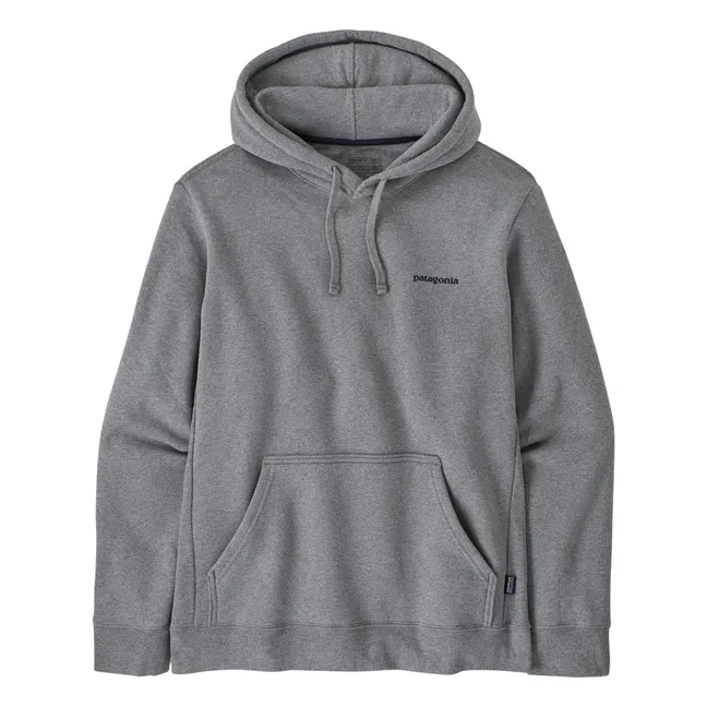 Hoodie Boardshort Uprisal Recycled Fibers | Heather grey