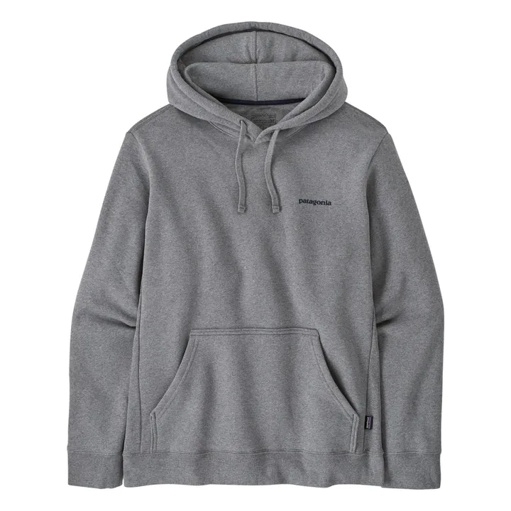 Hoodie Boardshort Uprisal Fibres Recyclées | Gris chiné- Image produit n°1