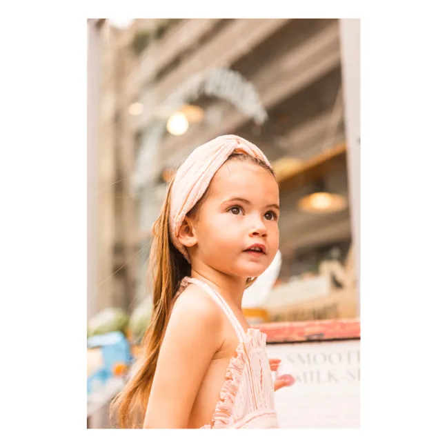 Francesca Lurex headband | Pink