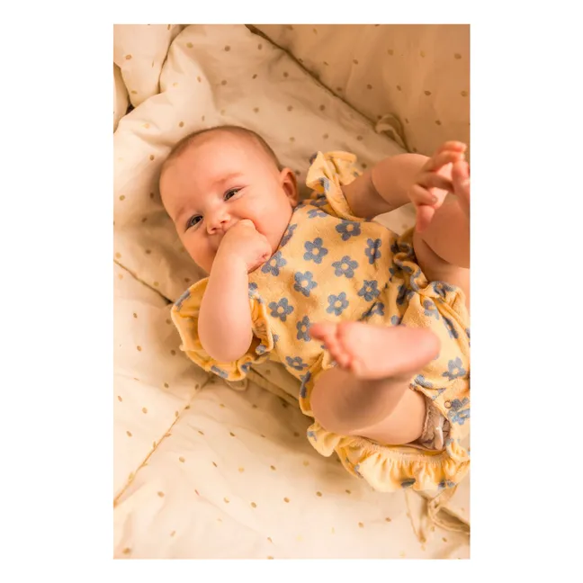 Pampa terry romper | Yellow