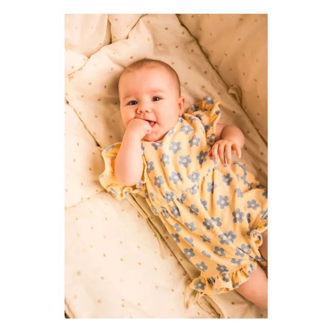 Pampa terry romper | Yellow