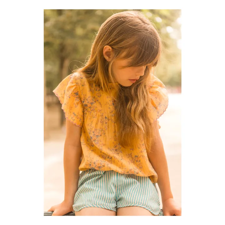 Georginette shorts | Turquoise- Product image n°1
