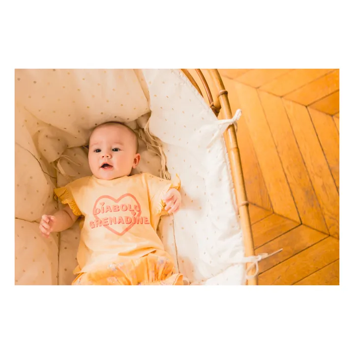 T-shirt Nao | Jaune pâle- Image produit n°1