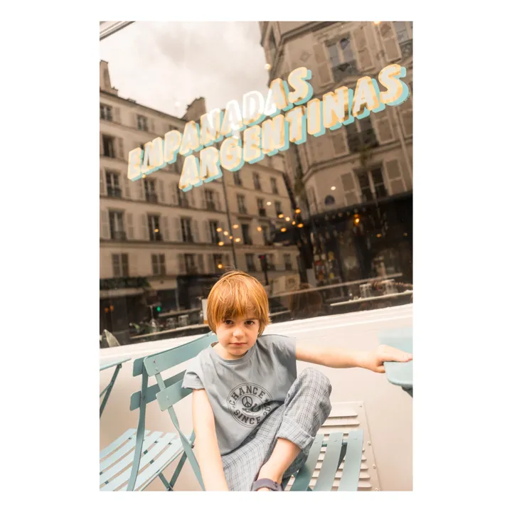 T-shirt Tom | Bleu- Image produit n°1