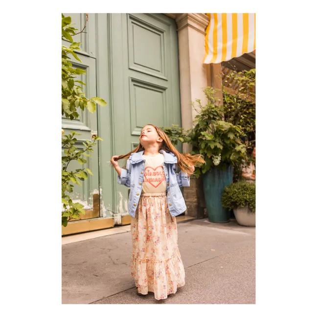 Naomie T-Shirt | Blasses Gelb