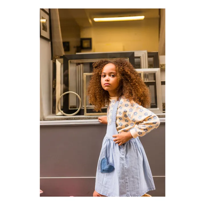Pop Corn dress | Blue- Product image n°3