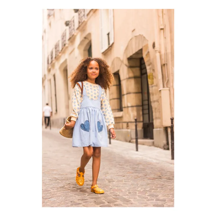 Pop Corn dress | Blue- Product image n°1