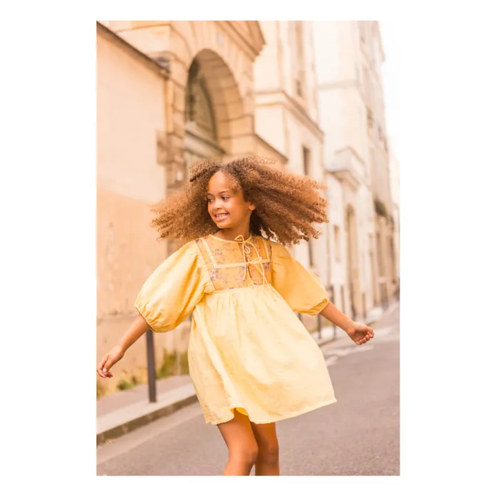 Paula dress | Yellow- Product image n°1
