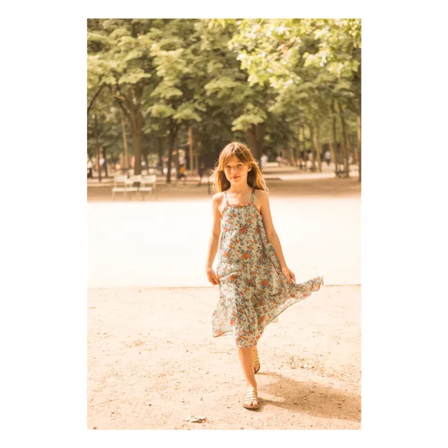 Abito Maria Lurex | Verde acqua