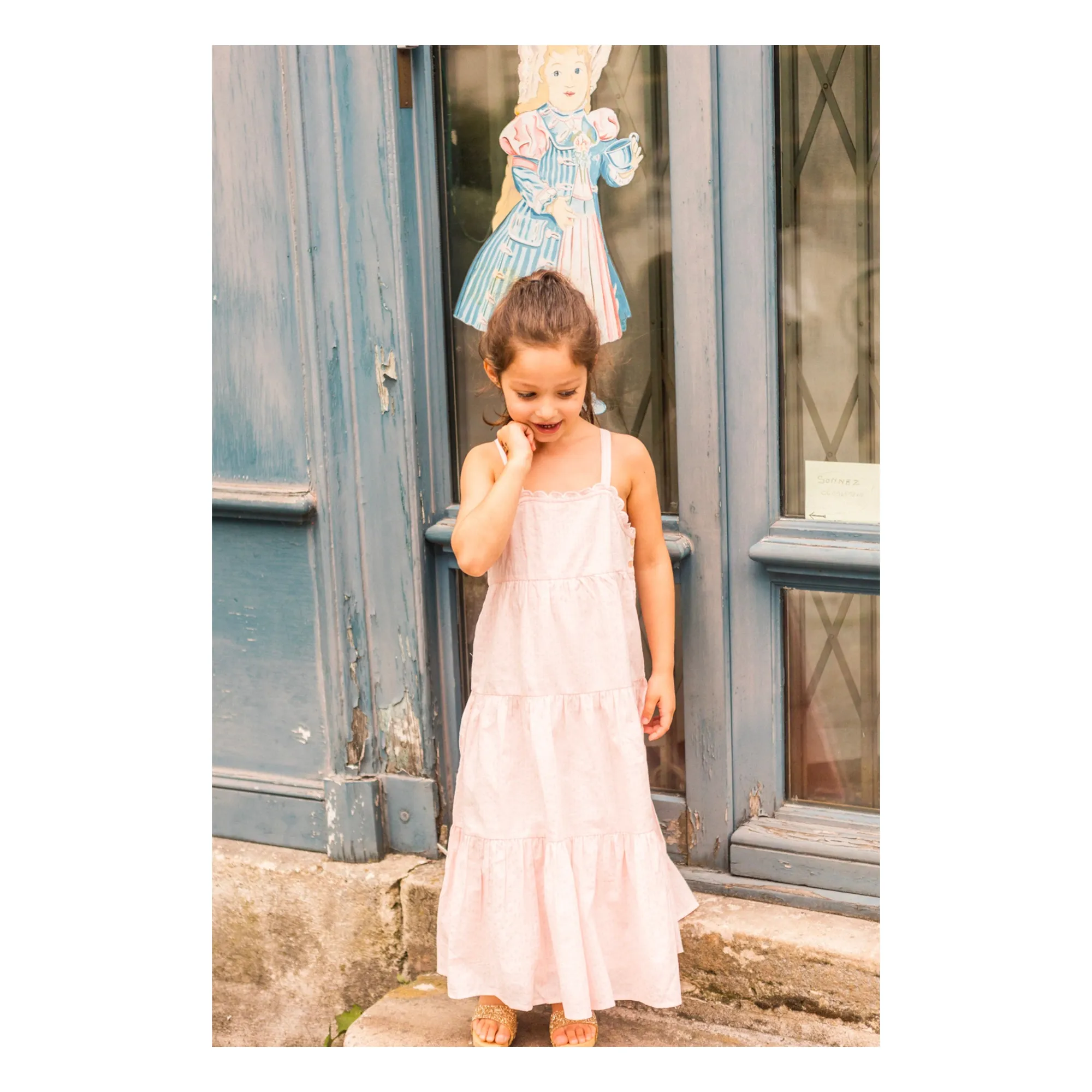 Robe Maria | Rose- Image produit n°1