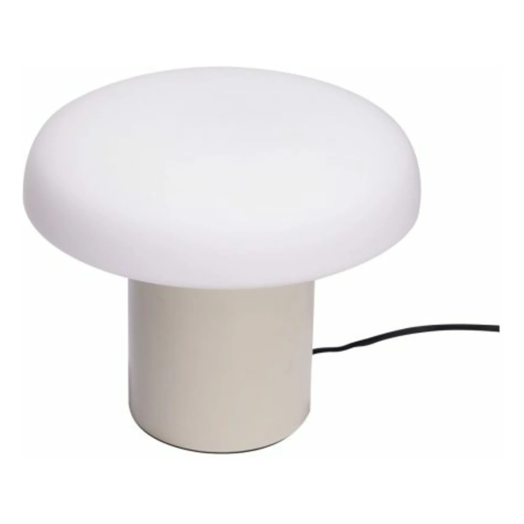 Lampe de table en verre Atelier  | Sable- Image produit n°3