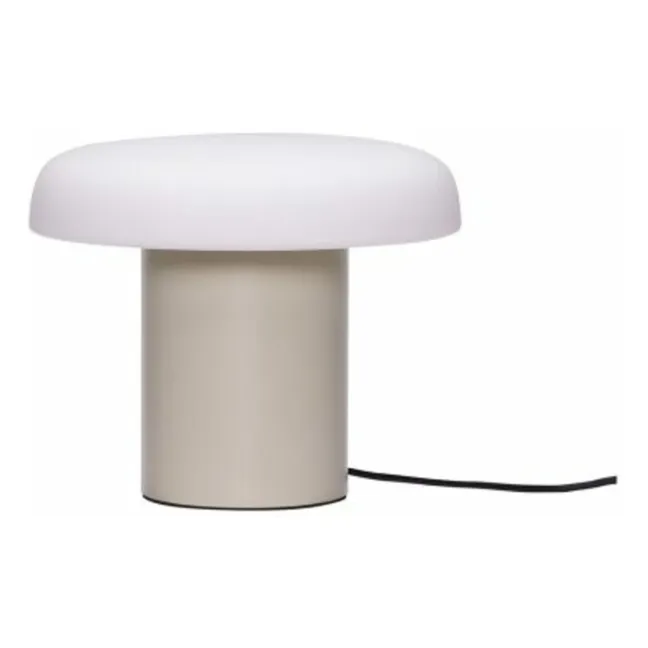 Lampe de table en verre Atelier  | Sable