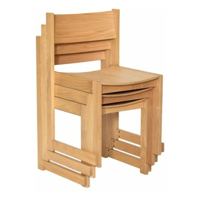 Chaise en chêne Forma 