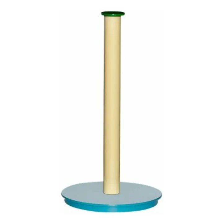 Play paper towel holder | Peacock blue- Product image n°0