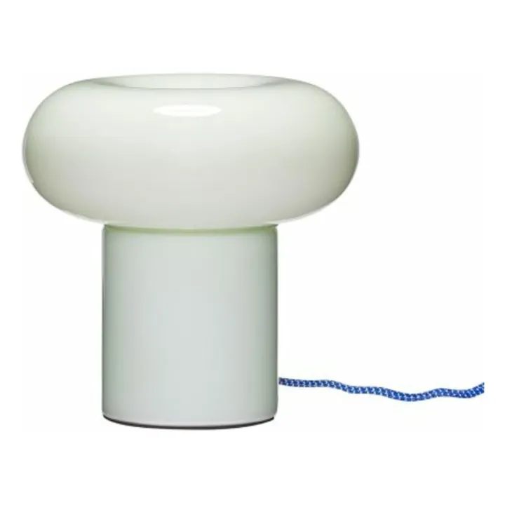 Lampada da tavolo in vetro Hues  | Verde acqua- Immagine del prodotto n°0