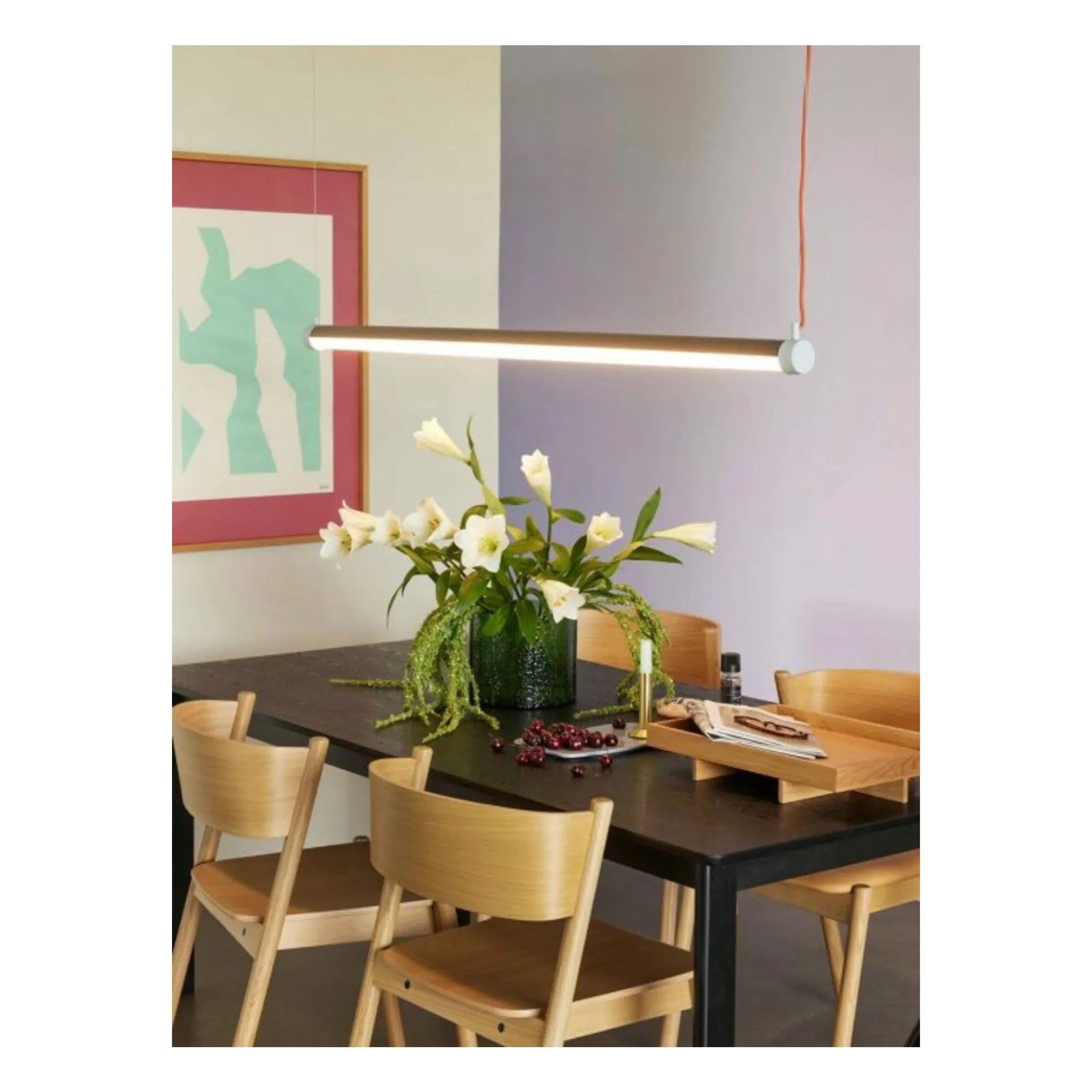 Suspension en aluminium Interplay  | Marron- Image produit n°1