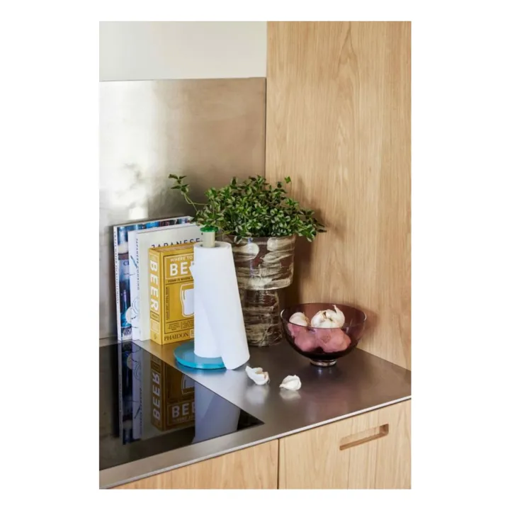 Play paper towel holder | Peacock blue- Product image n°2