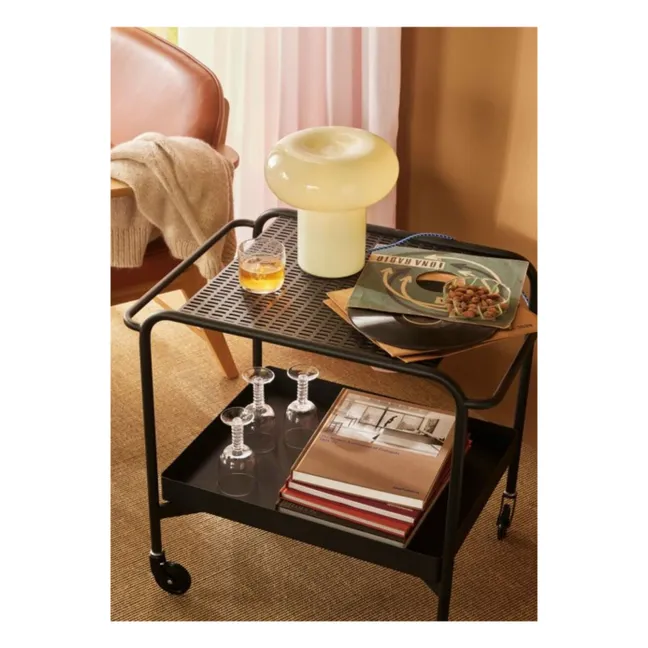Lampe de table en verre Hues  | Vert d'eau