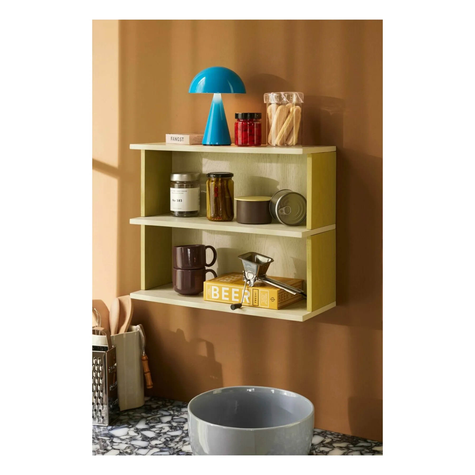 Étagère Pep  | Jaune- Image produit n°1