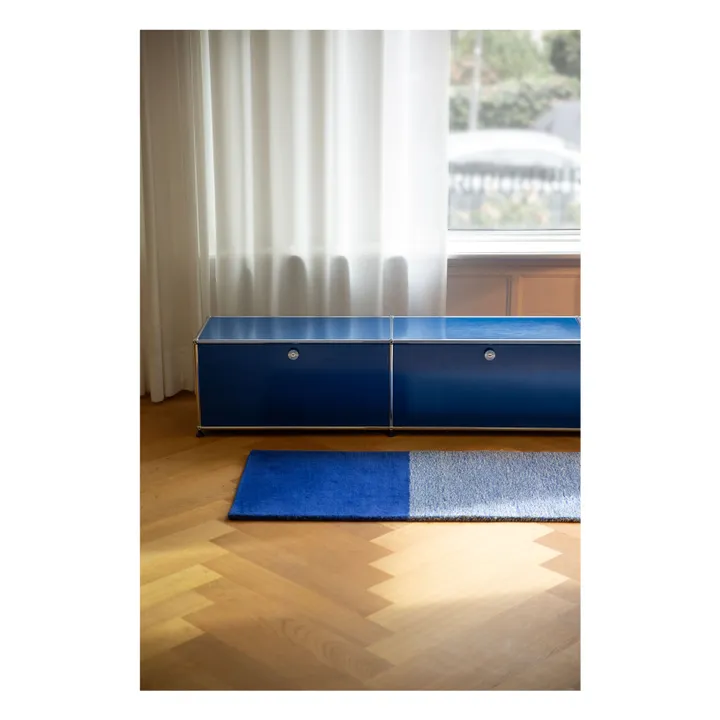 Tapis en laine  | Bleu- Image produit n°4