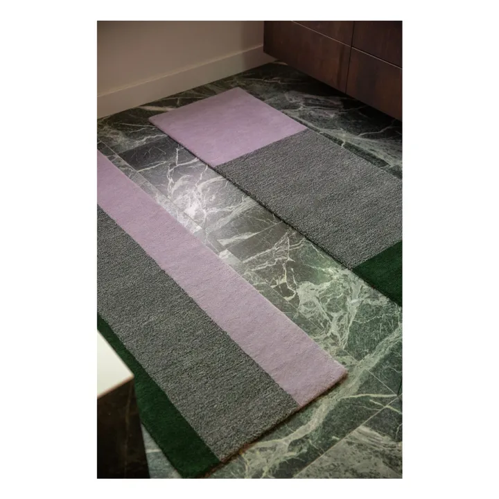 Tapis en laine  | Vert- Image produit n°5
