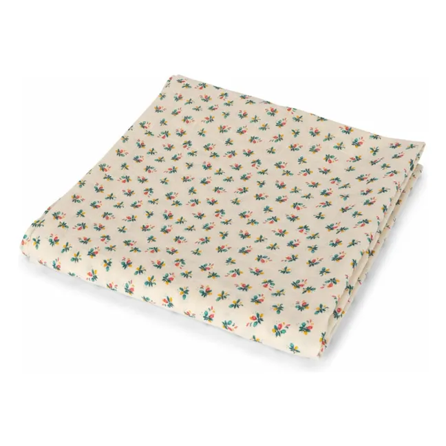 Organic cotton swaddling diaper Flowers