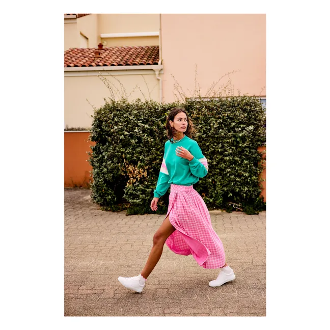 Franckie organic cotton sweatshirt | Green