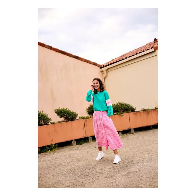Franckie organic cotton sweatshirt | Green