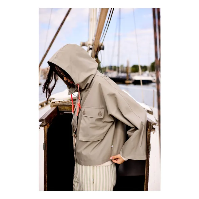 Parka Florina | Verde arcilla