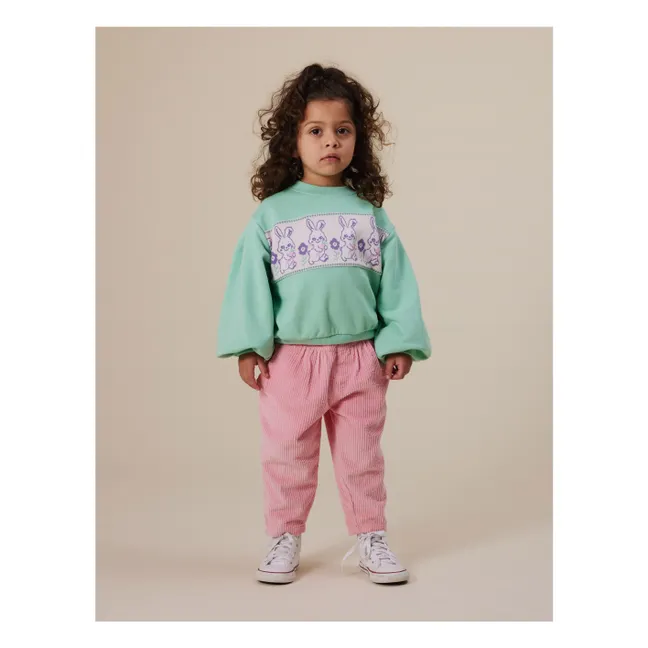 Sweat Hazel Eponge | Vert amande